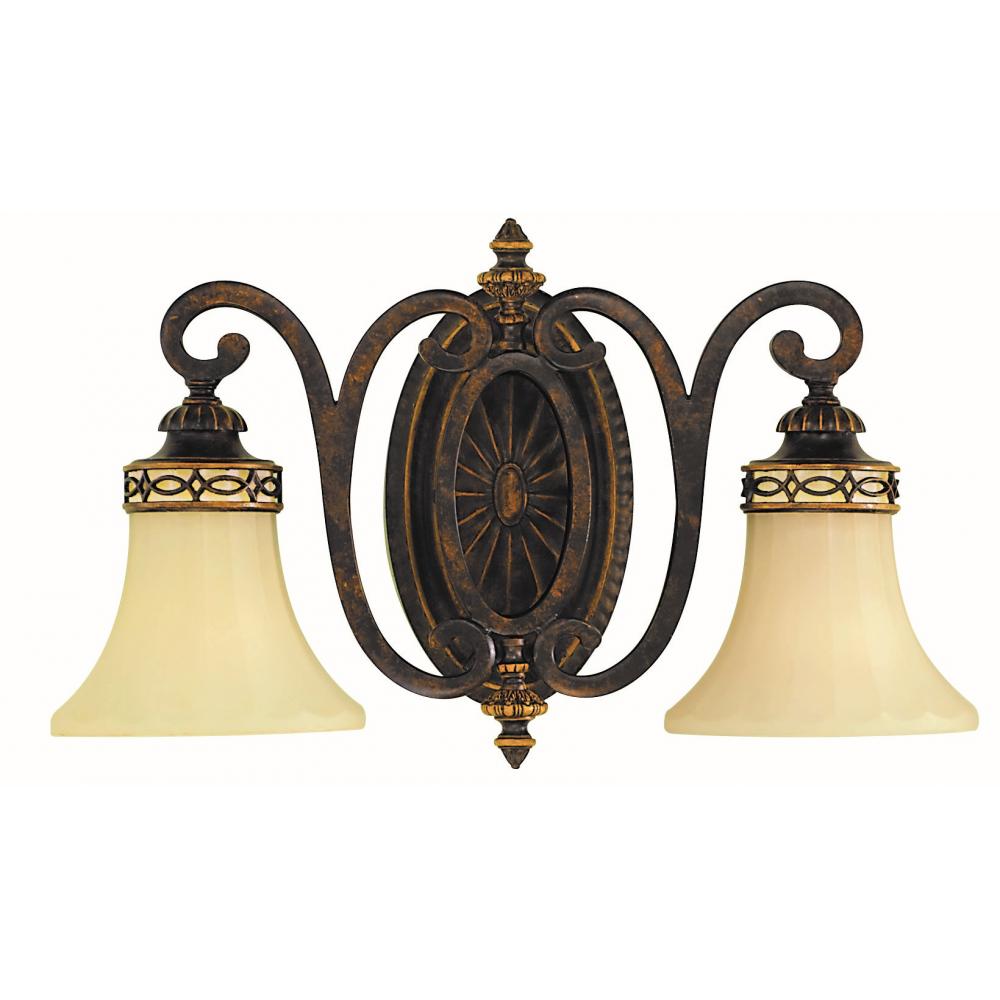 klasszikus vas bronz dupla falikar lampa elegans luxus diszes uvegburas mediterran diszitett nappali haloszoba nyaralo vilagitas elokelo kastely etterem bisztro lampak lameridiana lakberendezes antikolt.jpg